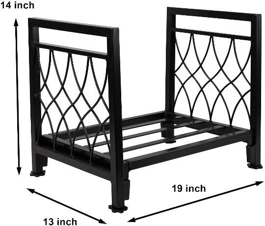 Carrier Stove Bracket Stacking Rack Fireplace