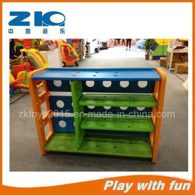 Hot Selling Kids Plastic Book Shelf for 3-8 Year Old