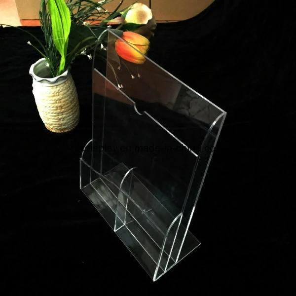 Tabletop Magazine Brochure Displays Rack Acrylic Document Stand