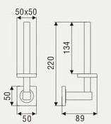 Ax22-373 Stainless Steel Bathroom Accessories Paper Holder (Spare)