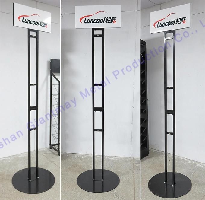 High Quality Custom Metal Stand Display Car Tire Metal Rack