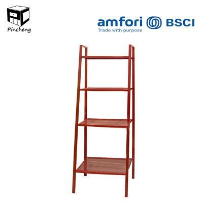HR234FW Shelving for Kitchen Study Bathroom Living Room Storage in Red