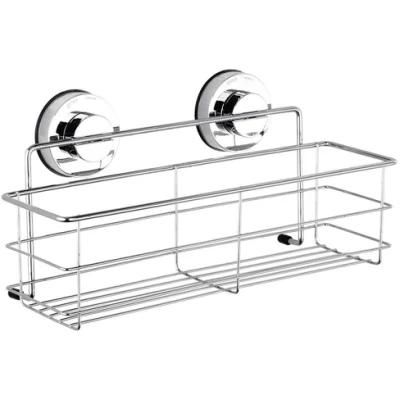 1- Tier Shampoo Shelf-Organizer Bathroom Suction Cup Holder-Shower Rack