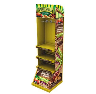 Supermarket Cardboard Display Shelf Paper Pop POS Display Rack