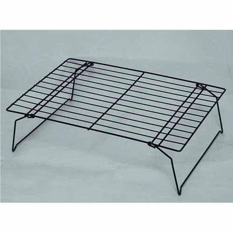 Large Metal Rectangle Non-Stick Cake Bread Wire Cooling Rack Baking Rack Drying Rack for Kitchen