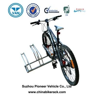 Outdoor Slot Push Bike Storage Solutions Rack