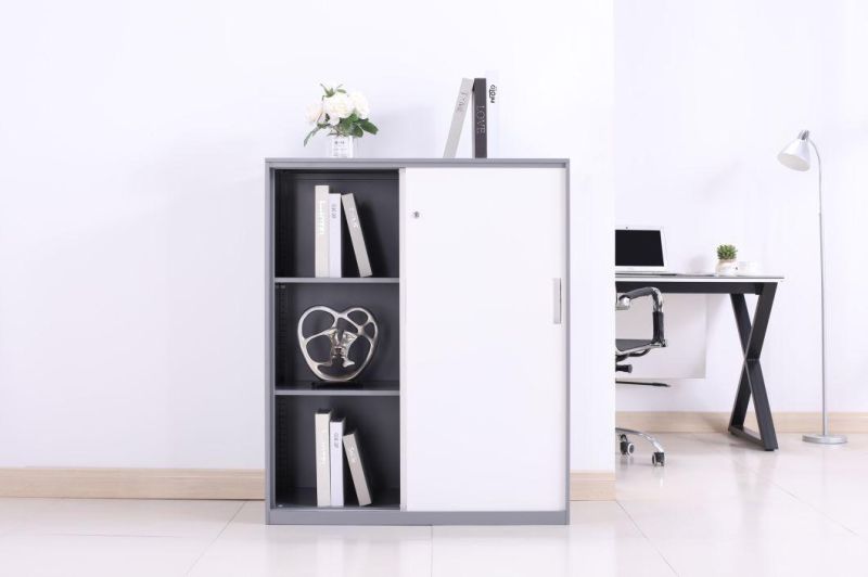 Steel Sliding Door Cupboard Shelf Office Filing Cabinet Design