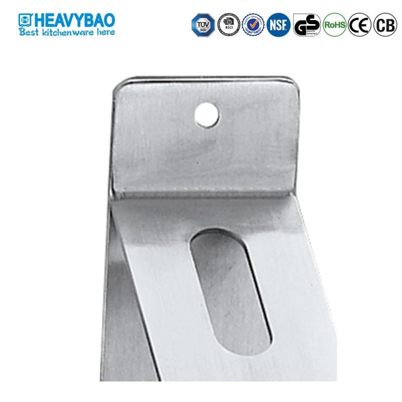 Heavybao Stainless Steel Wall Hanging Shelf Board Type Rack
