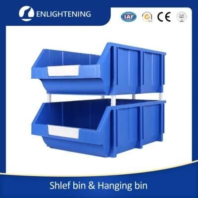 Warehouse Tool Box Stackable Plastic Storage Bins for Parts Storage