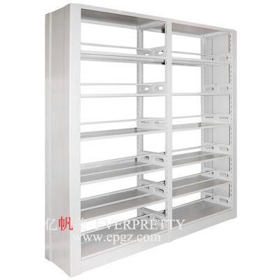Strong Library Furniture Steel Bookshelf and Magazine Rack