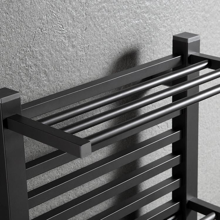 Kaiiy Bathroom Accessories Towel Warmer Rack Wall Mounted Heated Towel Rack for Bathroom Hostel