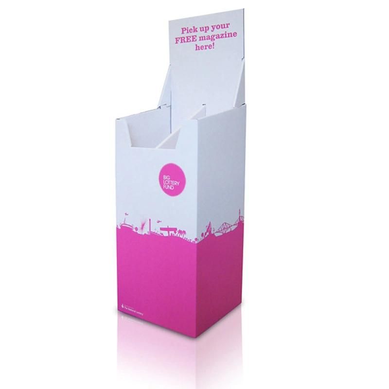 Manufacturers Custom Size Printing Supermarket Snacks Display Stand