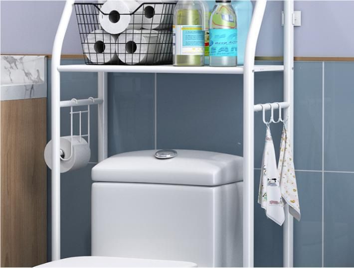 Bathroom Toilet Shelf Washing Machine Storage Shelf Bathroom Furniture