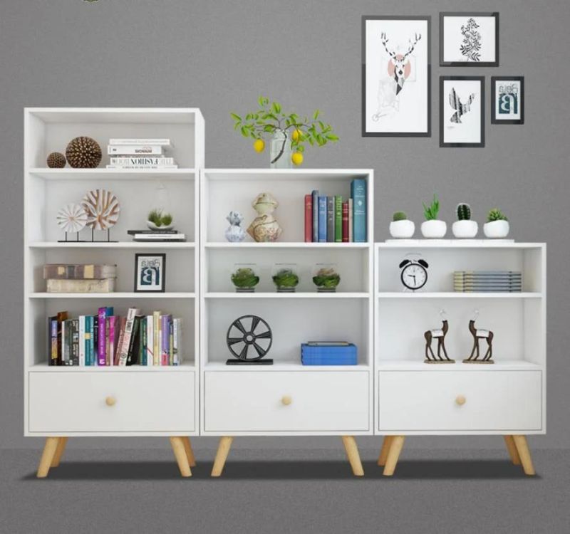 Storage Cabinet Simple Modern Children′s Bookshelf Shelf Simple Floor Bedroom Combination