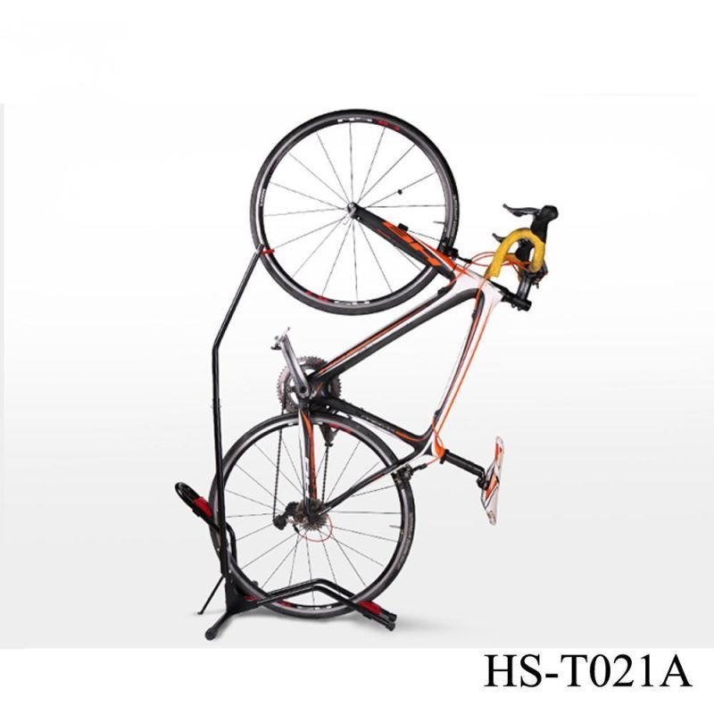 Multifunctional Steel Vertical Storage Rack Bike Parking Stand Bicycle Accessories