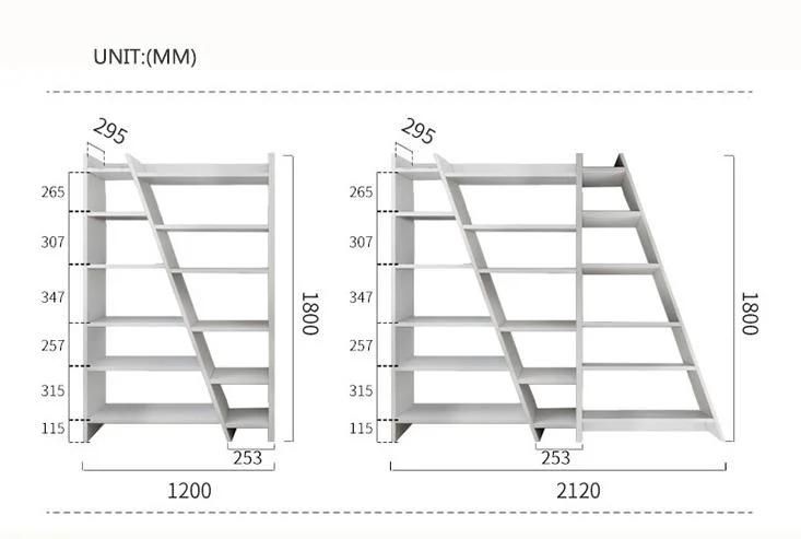 Wooden Bookcase Furniture Display Wooden Bookcase