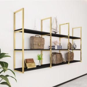 Metal Wall Hanging Shelf and Modern Display Rack