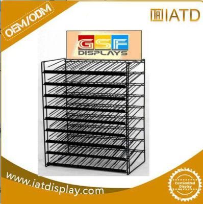 Wholesale CD and DVD Display Metal Shelf Rack