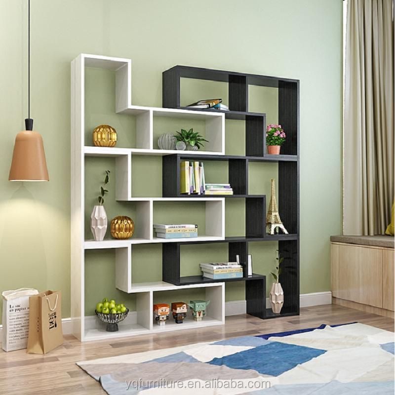 Free Combination of Bookcases and Bookshelves Against The Wall