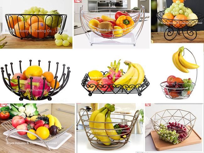 New Design Metal Wire Storage Fruit Basket & Fruit Rack