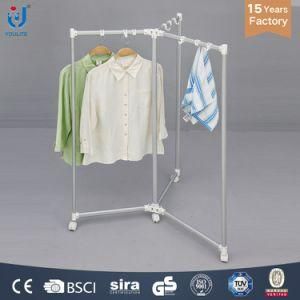 Sliding Clothes Rack Saving Space