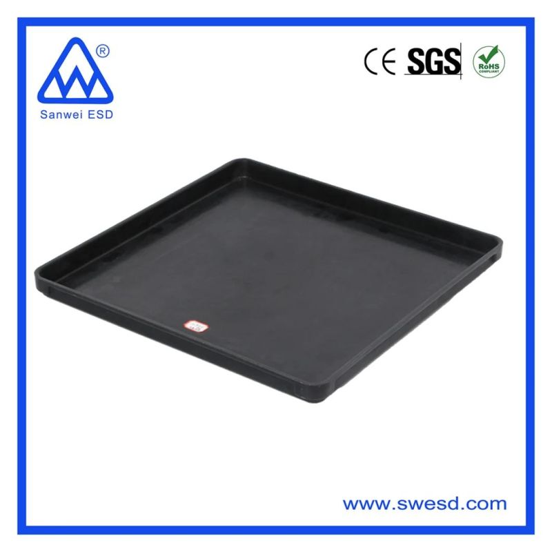 Component Black ESD Plastic Blister Conductive Tray