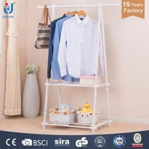 Single Pole Foldable Metal Garment Rack