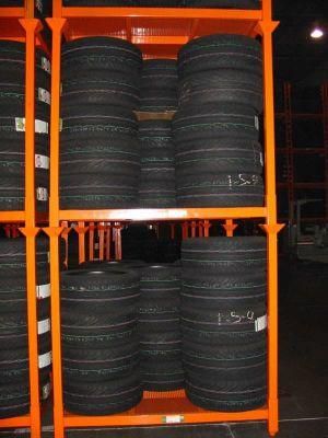 Warehouse Portable Stackable Steel Truck Tire Storage Racks for Sale