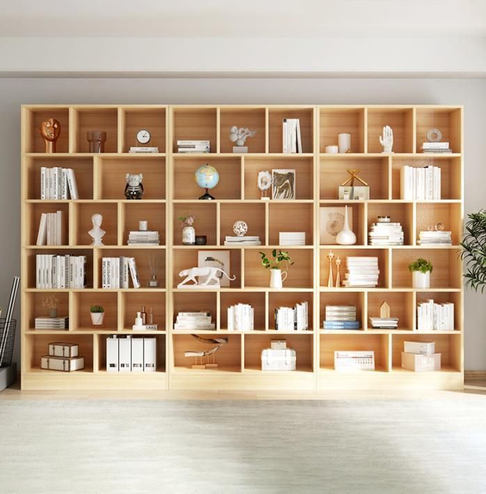 Bookshelf Floor Shelf Multi-Layer Storage Cabinet