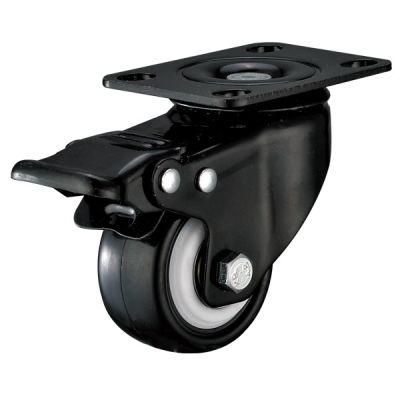 1.5inch Caster Wheel with Brake for Rack Shelf