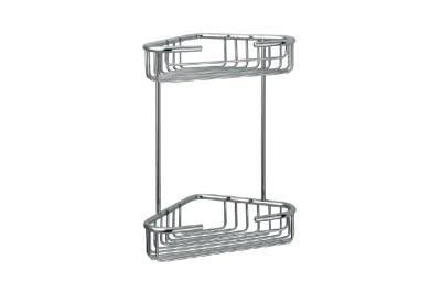 Stainless Steel Bathroom Shower Corner Shelf Hoter Bathroom Storage Organizer Shelf