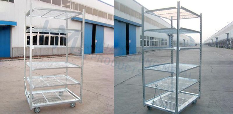 1200 Lbs Capacity Mesh Rolling Garden Plant Transport Carts