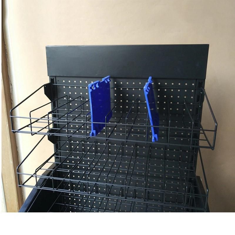 Precision Metal Hole Shelf Display Rack for Department Store Shop
