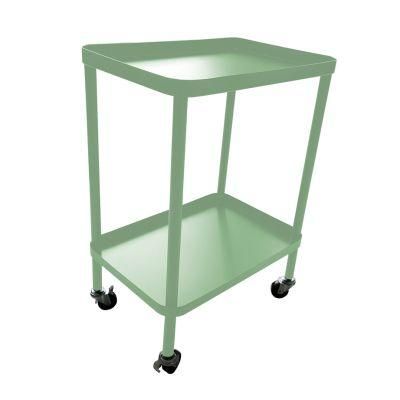 Metal Green Cart Storage Cart Mobile Shelf