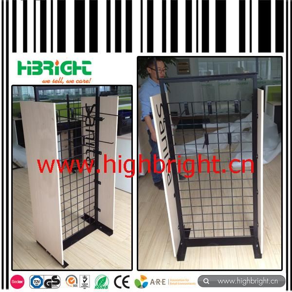 Promotional Metal Wire Snack Basket Display Rack for Chips