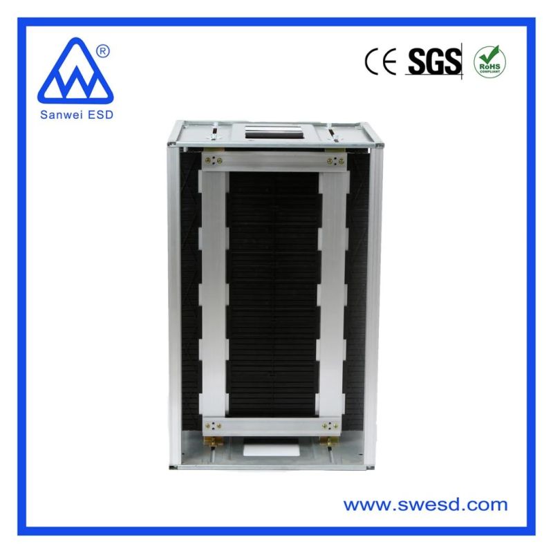 ESD Plastic Storage PCB Rack PCB Carrier for SMT Line of 9805301b1-1