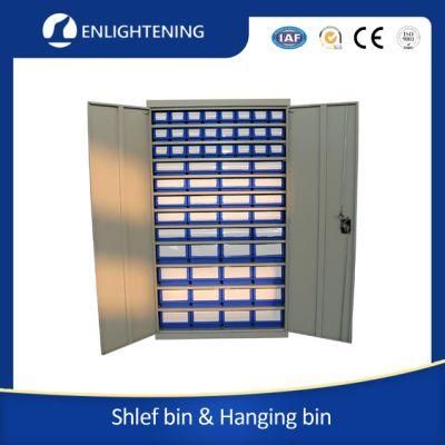 Plastic Storage Tray and Plastic Bin with Partitions for Home and Warehouse
