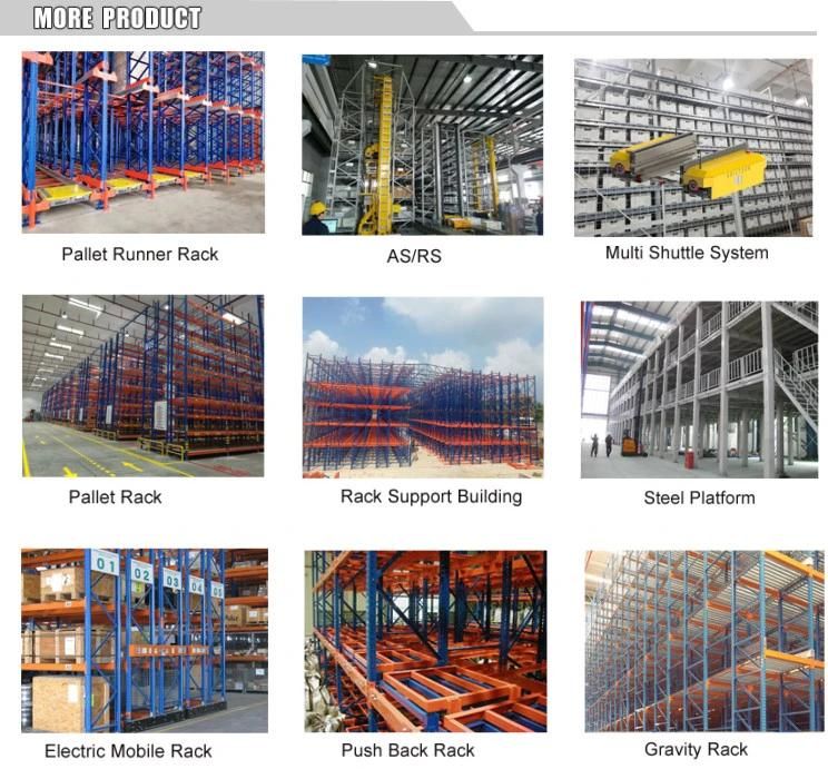 China Factory Warehouse Custom Storage Pallet Rack Powder Coating