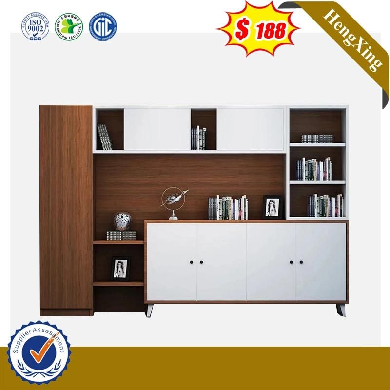 Customized Library Hotel Office Furniture Melamine Wooden File Cabinet Bookcase