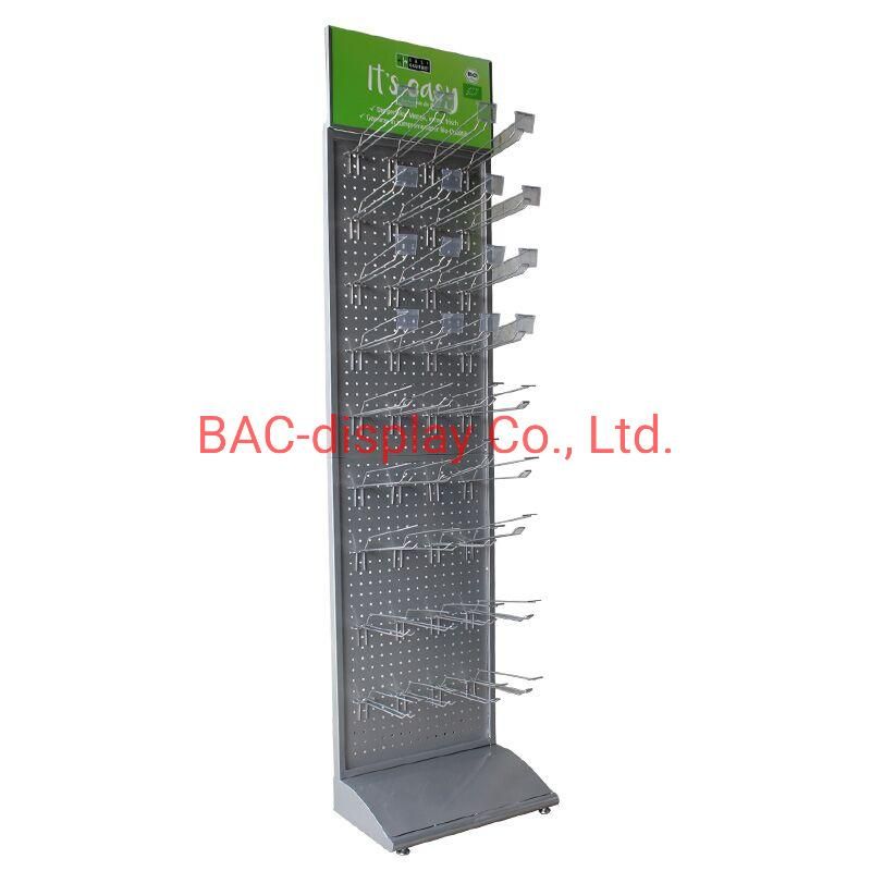 Factory Supply Panel Metal Shelf Perforated Display Rack