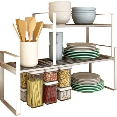 Best Selling 304 Stainless Steel Kitchen Rack Stainless Steel Dish Drying Rack Kitchen Storage Rack