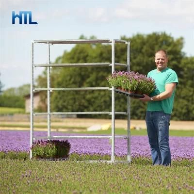 Movable Planter Garden Nursery Plant Transport Greenhouse Flower Danish Trolley