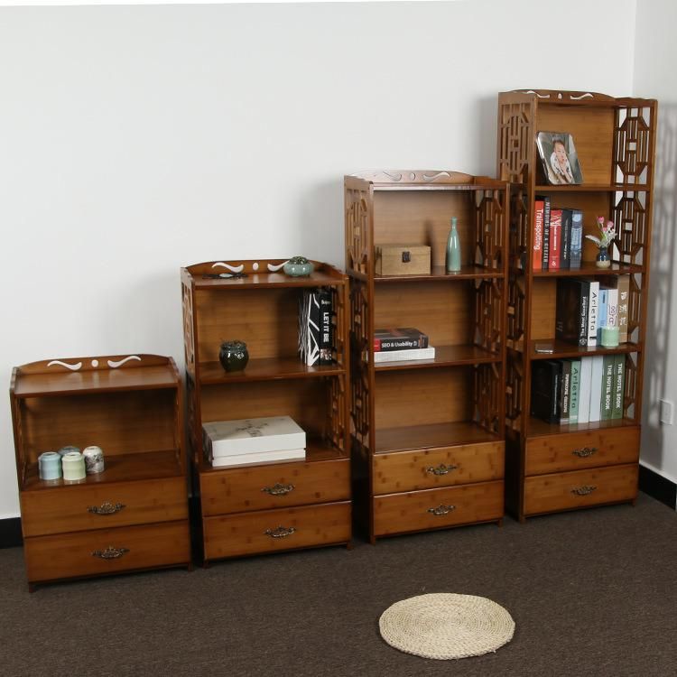 Customized Bamboo Wooden Cabinet Kitchen Bathroom Accessories Flower Display Racking