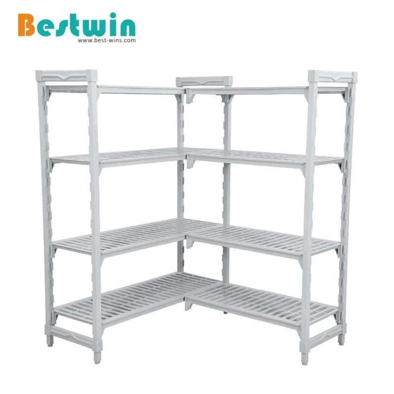 Aluminium Adjustable Warehouse Shelf Restaurant Cold Room Shelving Kitchen Rack