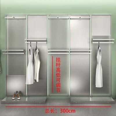 Shop Design Metal Counter Retail Custom Women Clothing Display Rack