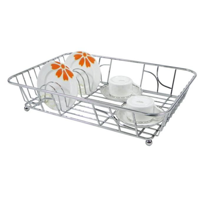 Kitchen Utensils Holder Drying Drainer Storage Shelf Dryer Plate Organizer 2 Tier Dish Rack