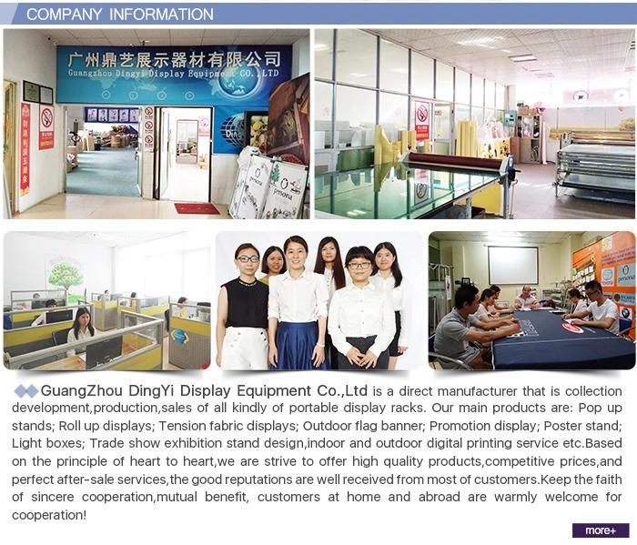 Customized Advertising Tension Fabric Backdrop Display Stand