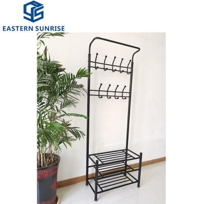 Factory Wholesale Steel Office and Home Furniture Clothes and Shoe Rack