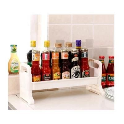 Widely Used Superior Quality 1 Layer Kitchen Plastic Storage Rack