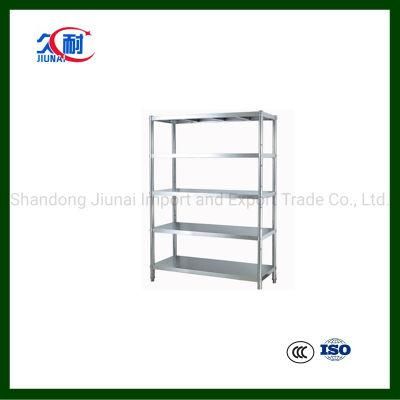 Customizable Kitchen Furniture Surface Stainless Steel Shelf Adjustable Storage Rack